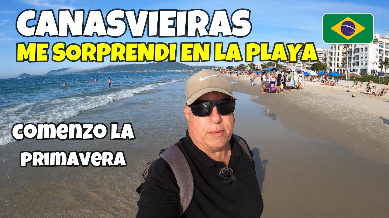Me sorprendi en la playa de Canasvieiras l Florianópolis l Brasil