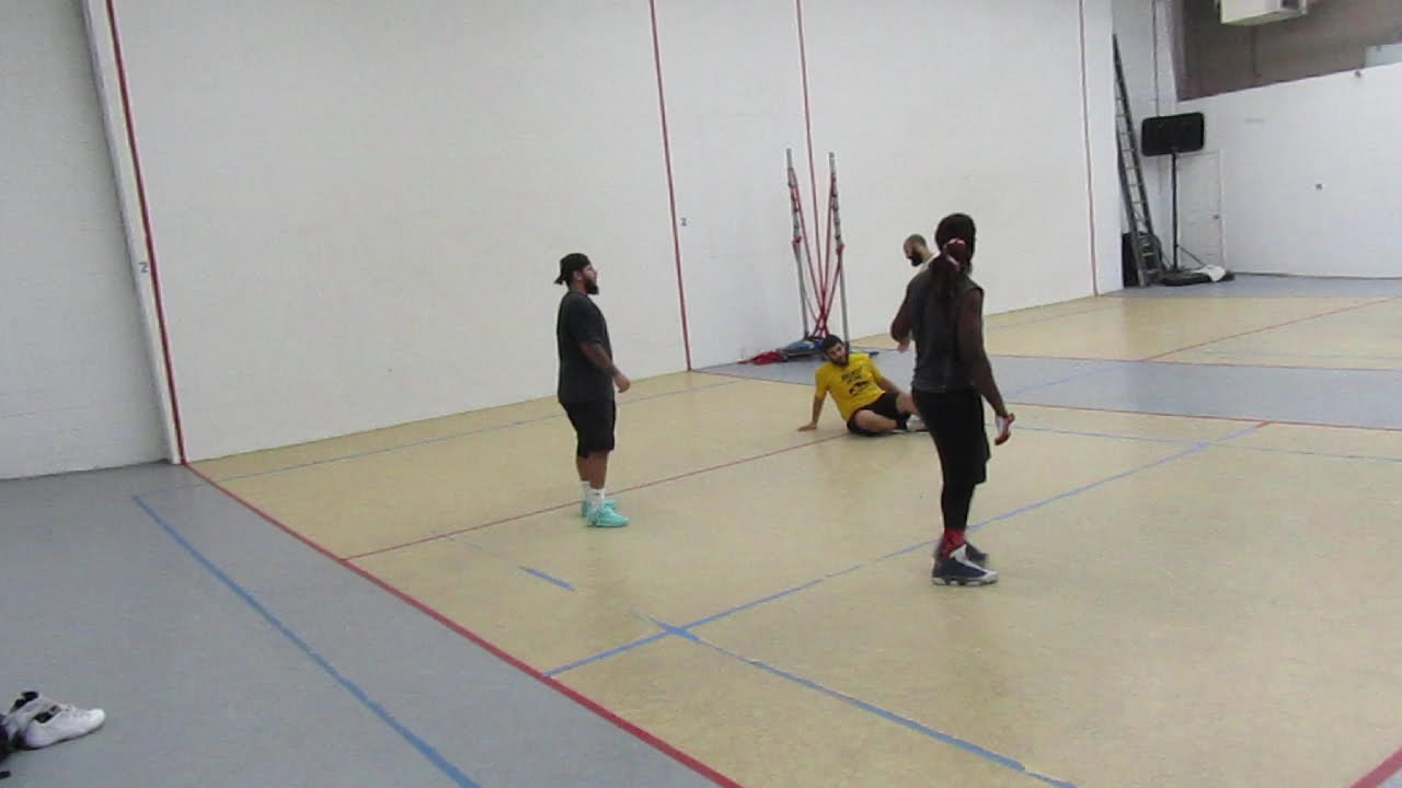 Zerega - Side Game - Hector & Travis vs Jeff & Partner - Filmed By Handball Social - 1.24.2026
