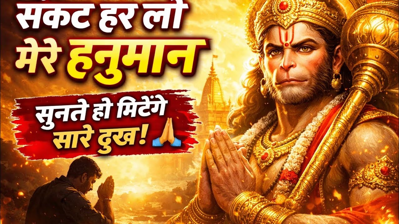 संकट हर लो मेरे हनुमान 🙏 | Powerful Hanuman Bhajan 2026 | सुबह का सुपरहिट भजन