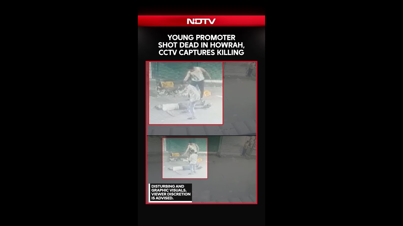 Young Promoter Shot Dead in West Bengal's Howrah, CCTV Captures Killing