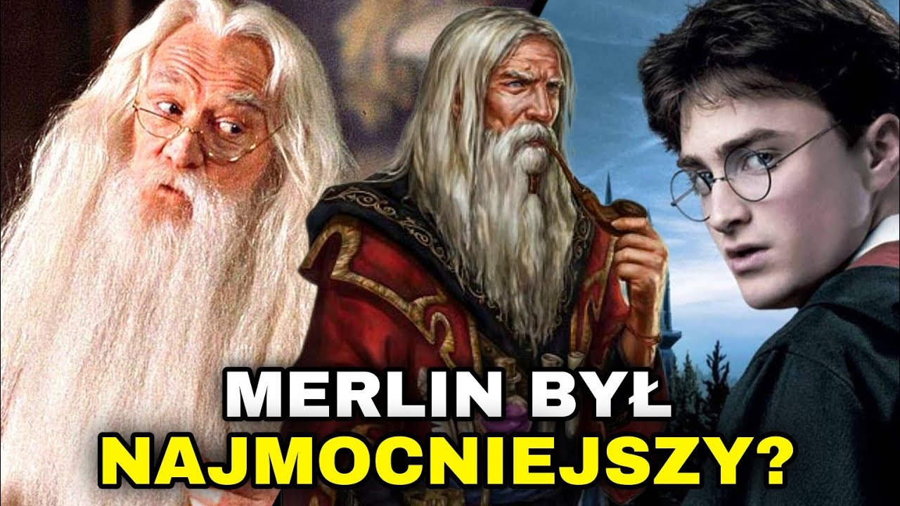 Jak POTĘŻNY był MERLIN? Najpotężniejszy Czarodziej i Uczeń Slytherina?