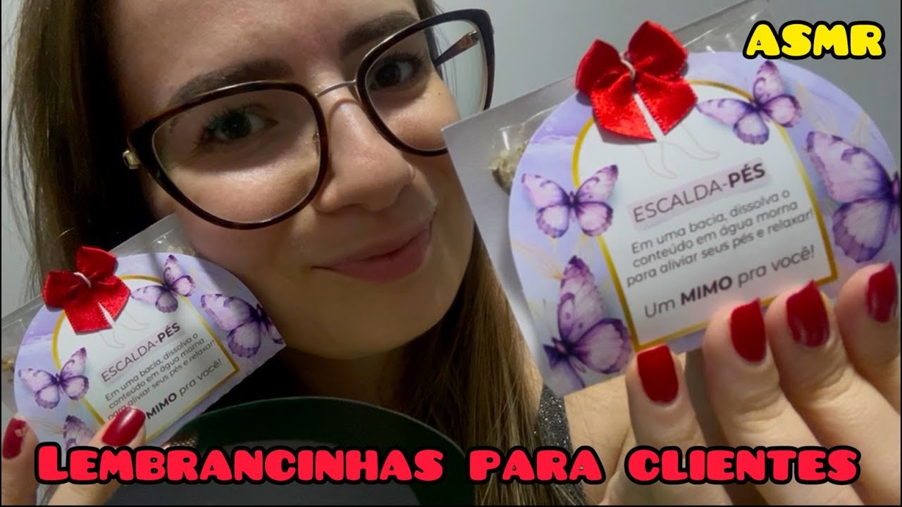 ASMR Lembrancinha para clientes Natal/2025 #asmr #lembrancinhas