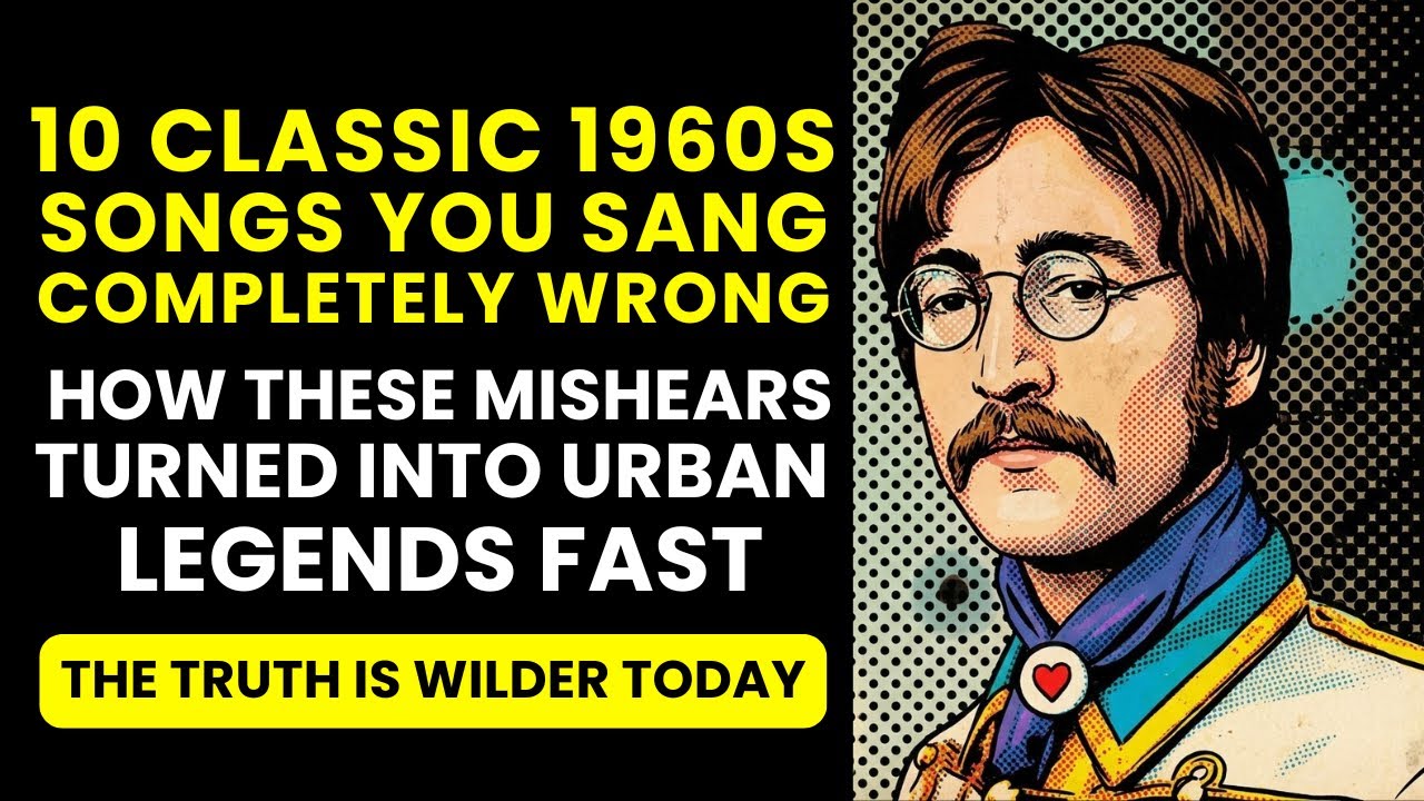 10 BIZARRE 1960s Lyrics People Misheard So Badly They Became Urban Legends