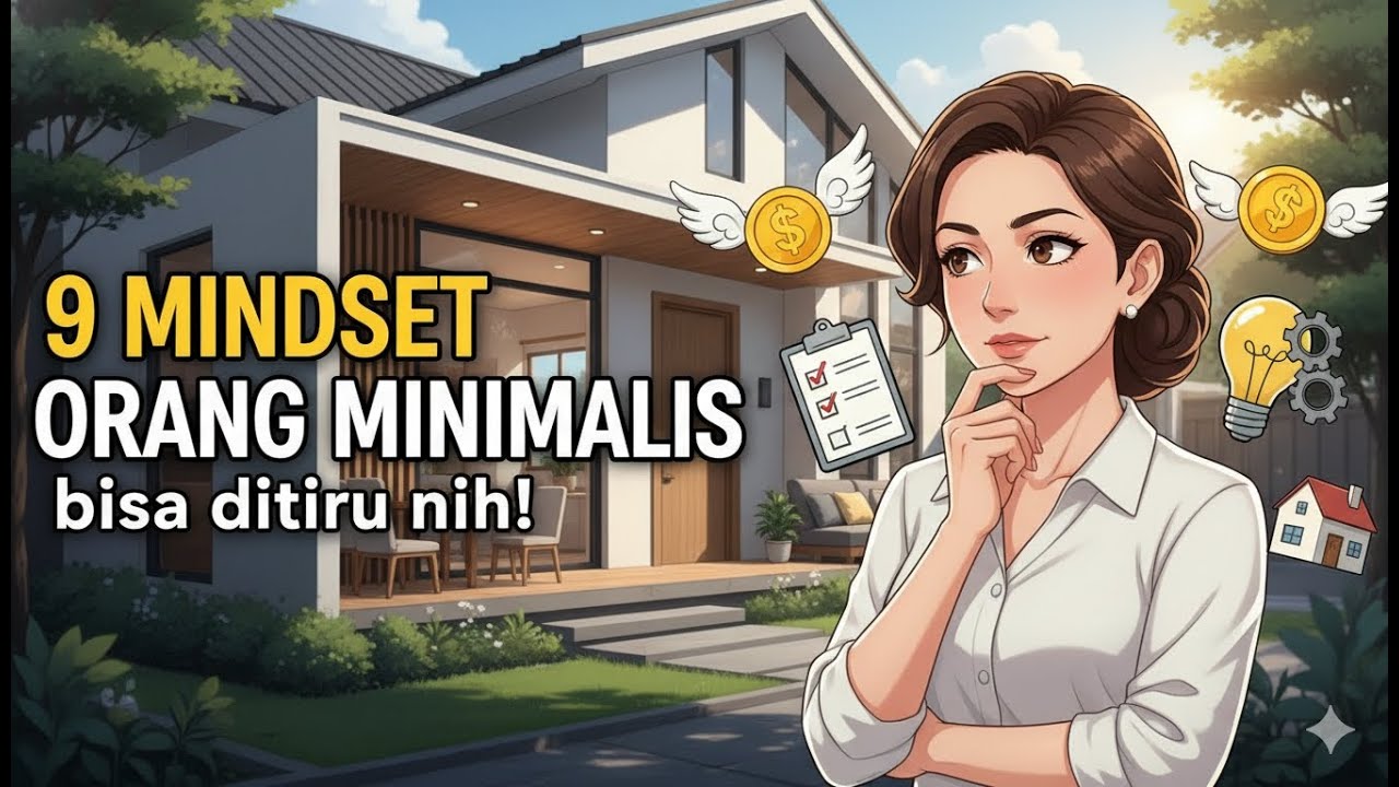 9 mindset orang minimalis, dan desain rumah minimalisnya