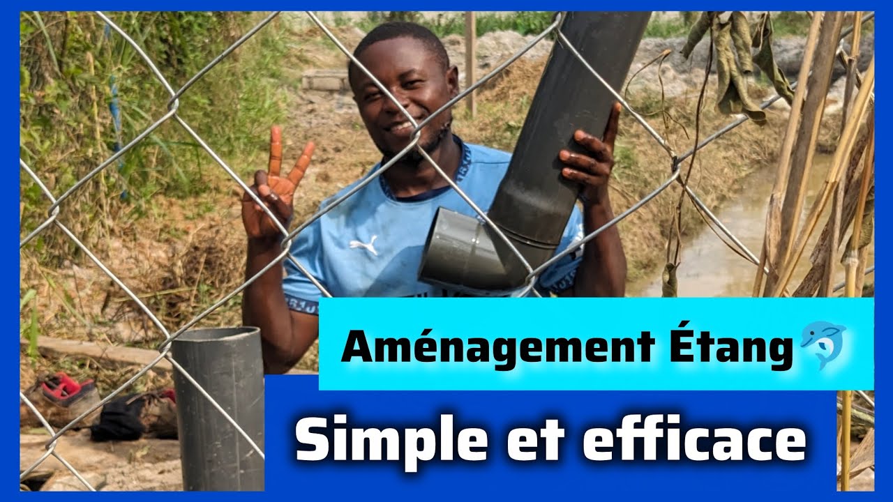 Technique simple de captage d'eau par gravité pour des étangs Piscicoles | Projet Mbalmayo 2025 BO10
