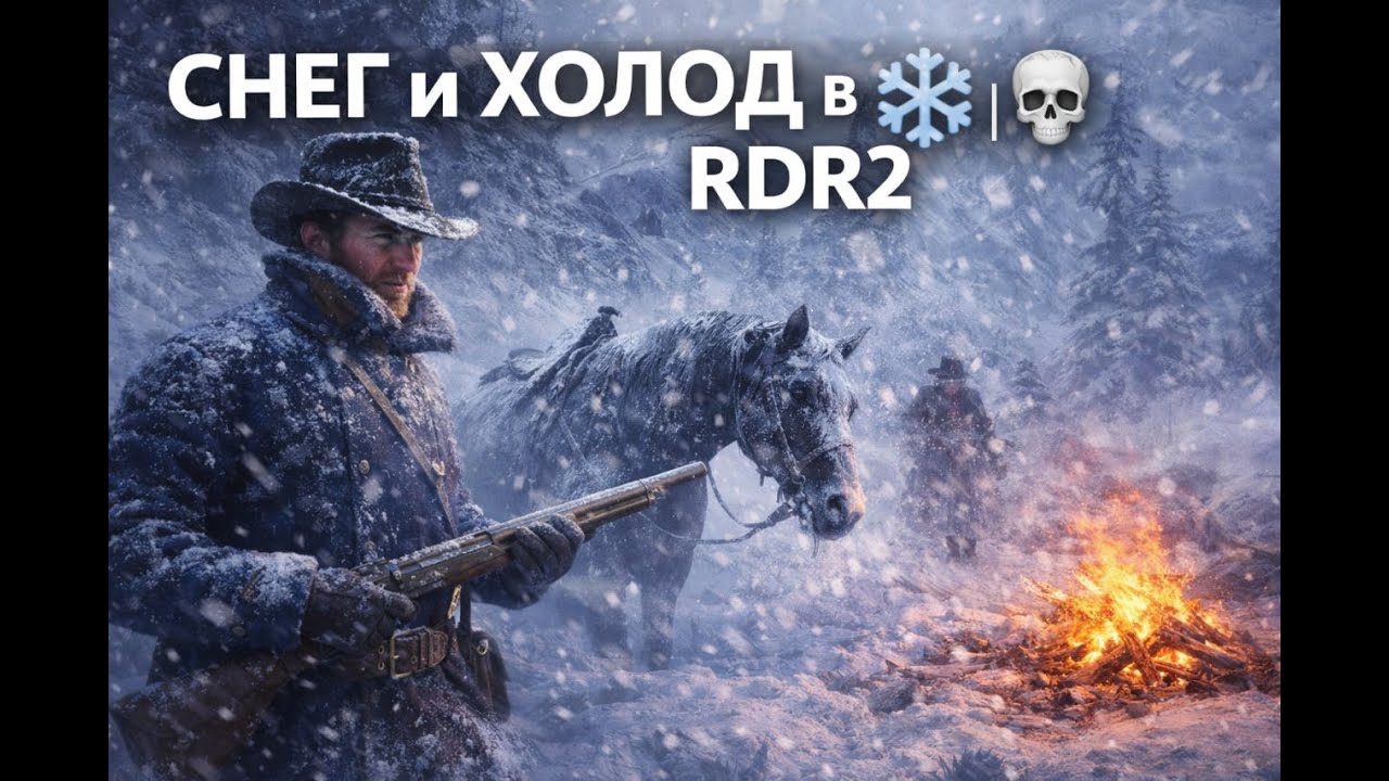Снег и Холод в ❄️☠️ | RDR2