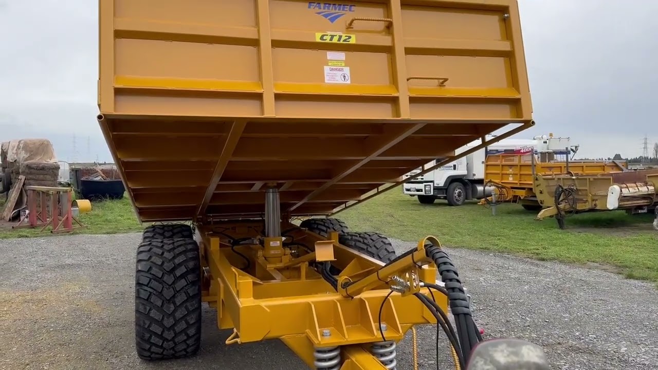 Farmec's 10 Tonne Contractor Trailer