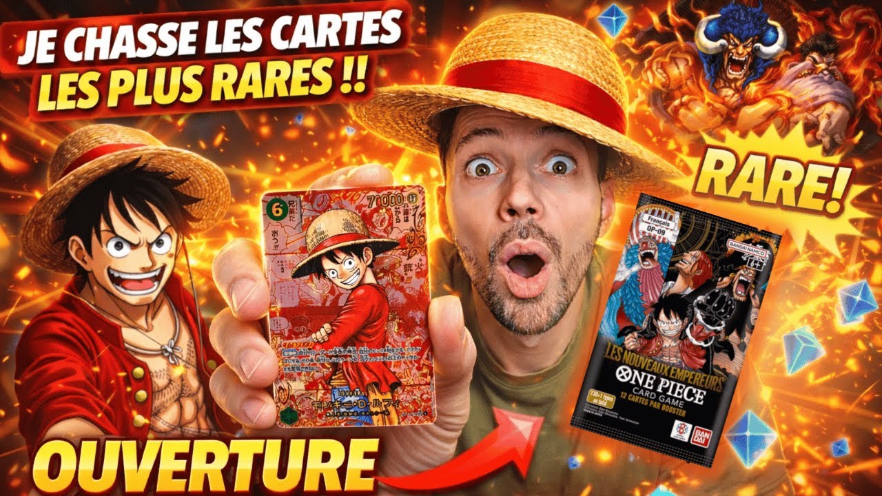 OOPS… J’OUVRE DU ONE PIECE SUR MA CHAÎNE POKÉMON 😱🔥 (OP09, OP10, OP11, PRB02)