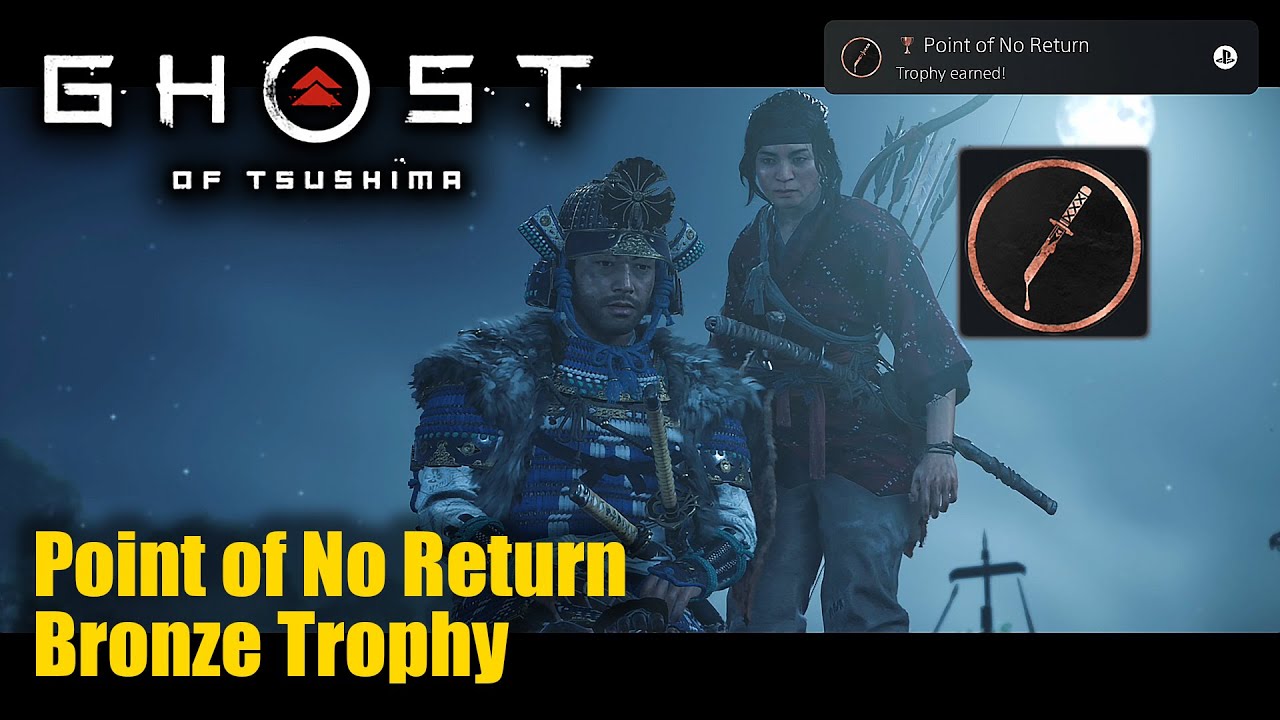 Ghost of Tsushima - Point of No Return Trophy Guide (Break your code to help a new friend.)