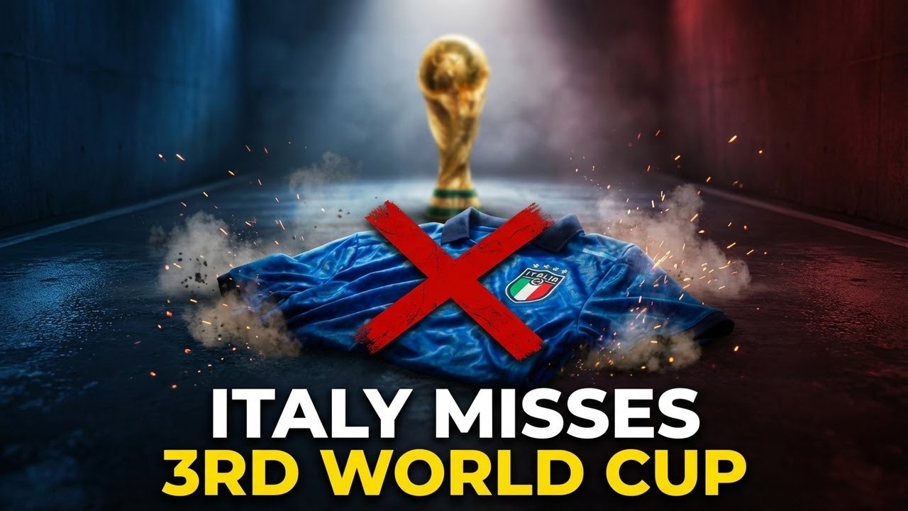 Football's Greatest Humiliation: Italy MISS Third FIFA World Cup in a Row