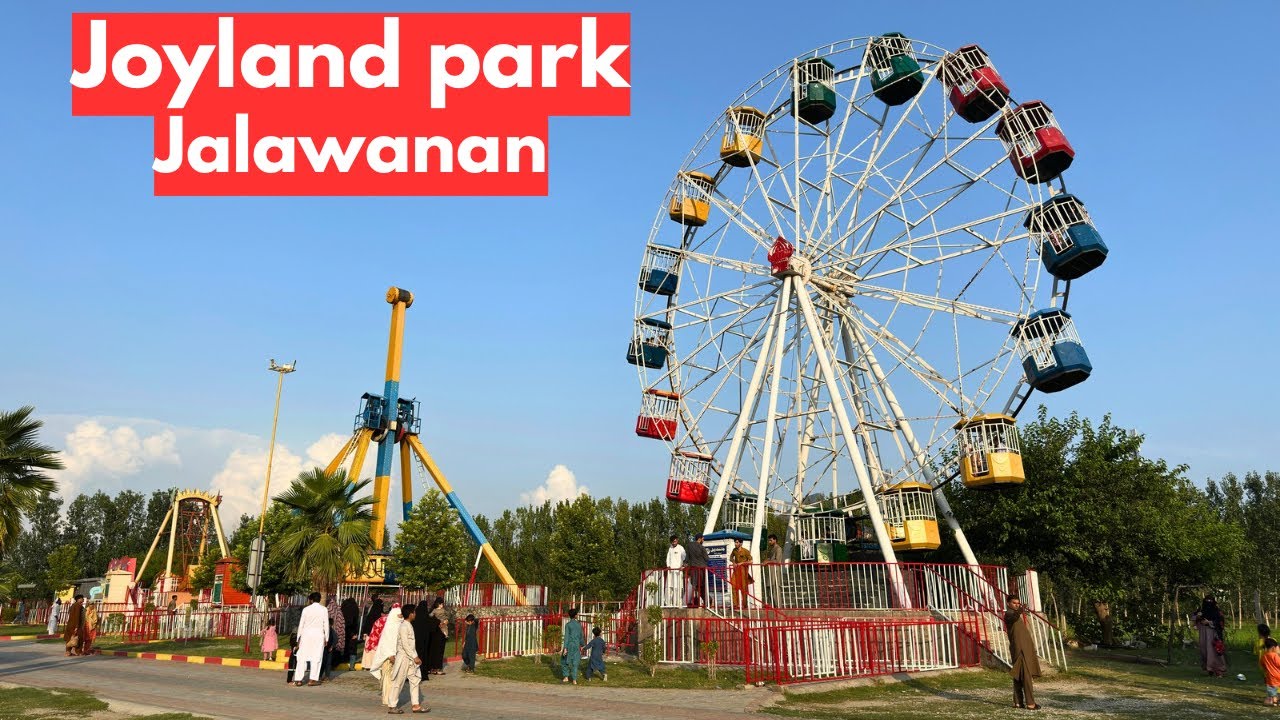 Joyland Park Malakand - Full 4K Tour (Rides, Food & More) | Jalawanan Walking Video 