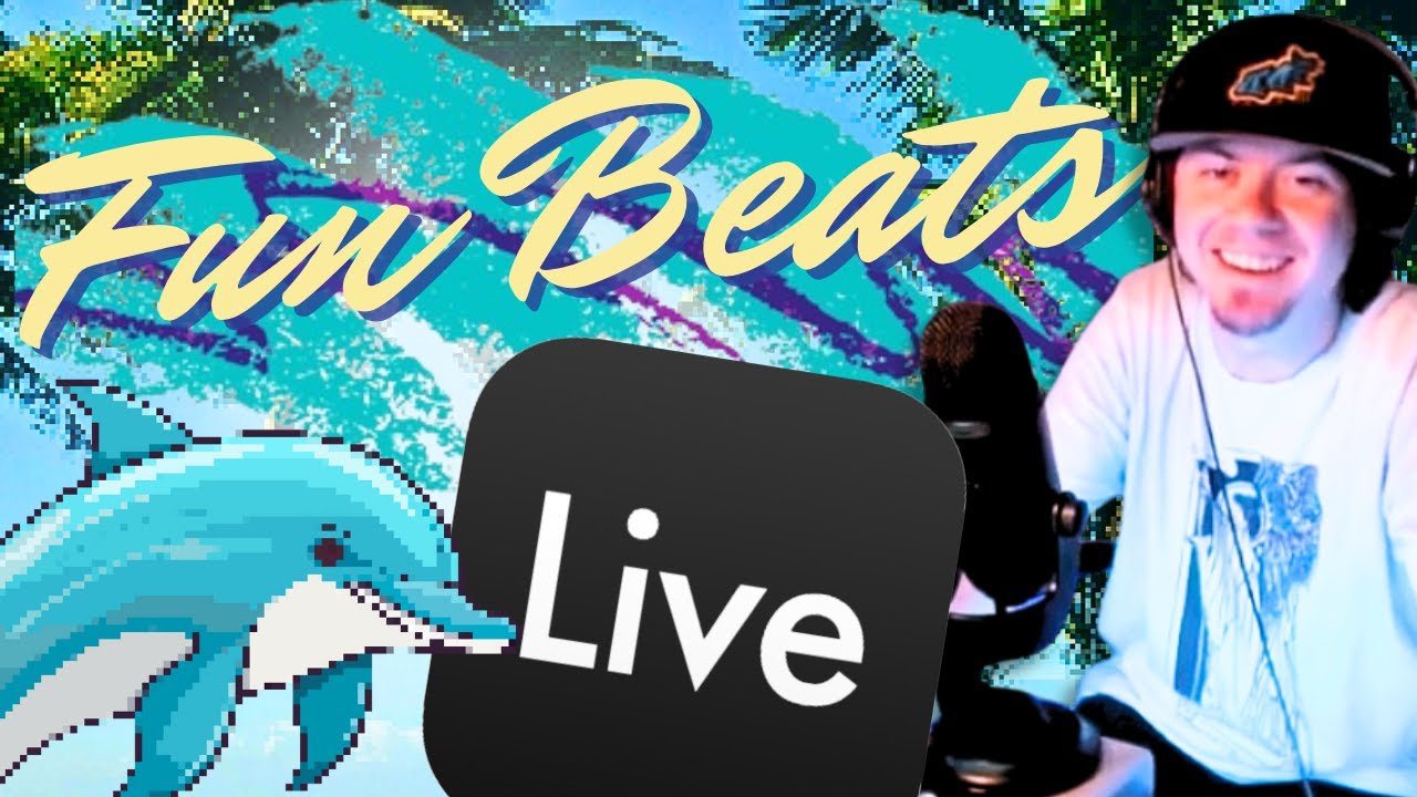 making a beat for fun in ableton live 12