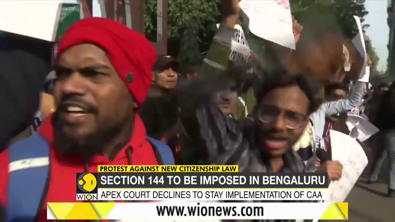 Section 144 to be imposed in Bangaluru over CAA protests