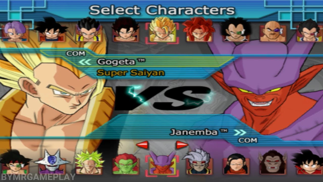 Dragon Ball Z: Budokai Tenkaichi 1 Gogeta vs Janemba