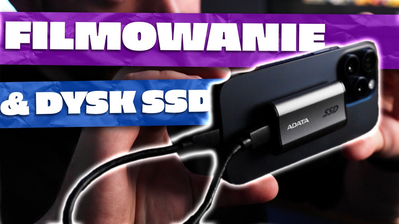 Filmowanie & dysk SSD = 💙 | Dlaczego warto nagrywać na dysk zewnętrzny? Test ADATA ELITE SE880