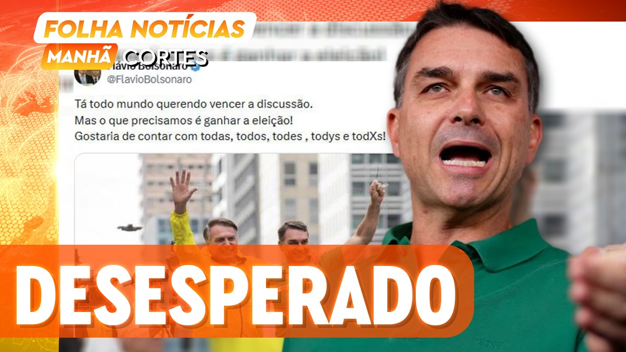 DESESPERADO POR VOTOS, FLÁVIO BOLSONARO vira PIADA ao tentar AGRADAR MINORIAS