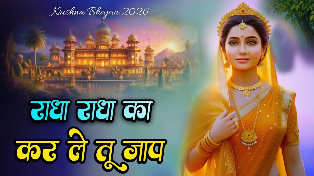 राधा राधा का कर ले तू जाप | New Radha Krishan Bhajan 2026 | New Krishn Bhajan 2026 | Bhajan 2026