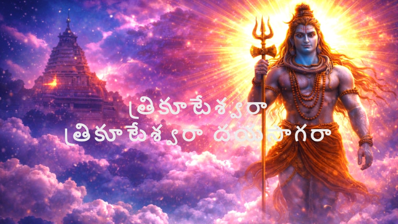 త్రికూటేశ్వరా త్రికూటేశ్వరా | Trikuteshwara Dayasagara | Original Devotional Song | Lord Shiva Song