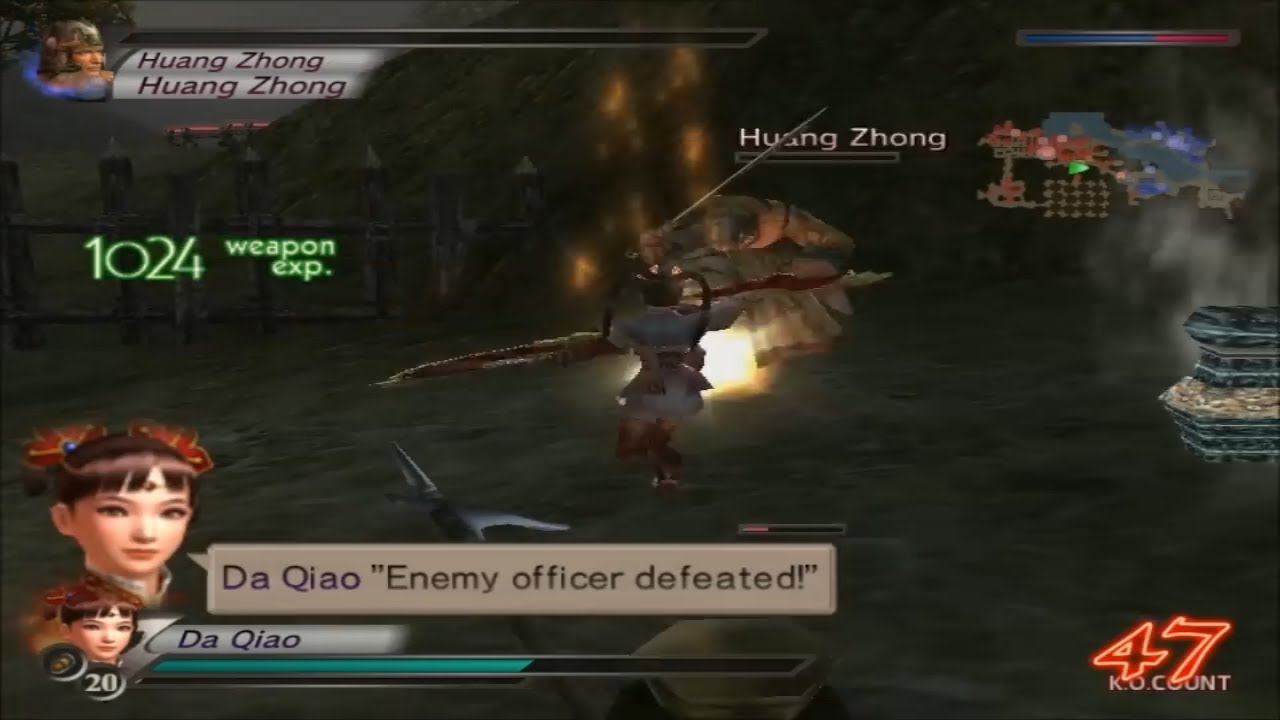 Da Qiao - Battle Of Yi Ling (Wu side) - Dynasty Warriors 4 Hard Mode