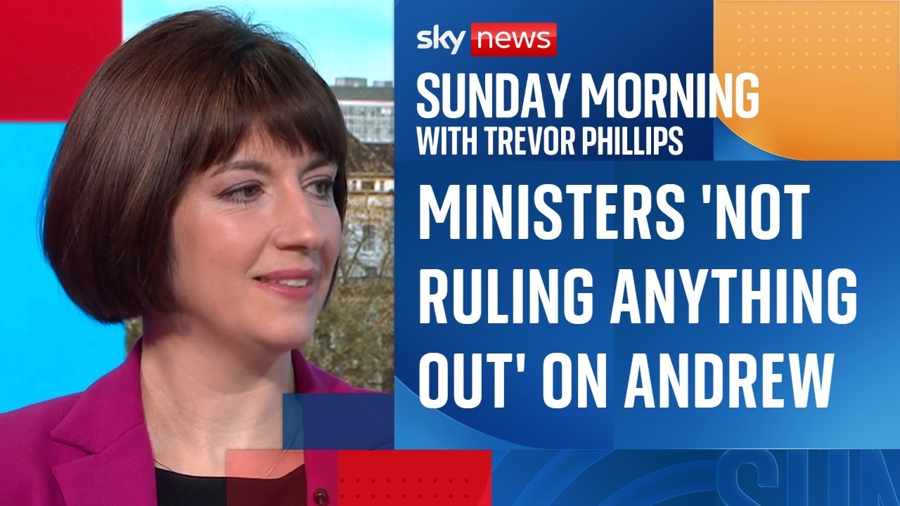 Ministers 'not ruling anything out' on Andrew, says education secretary