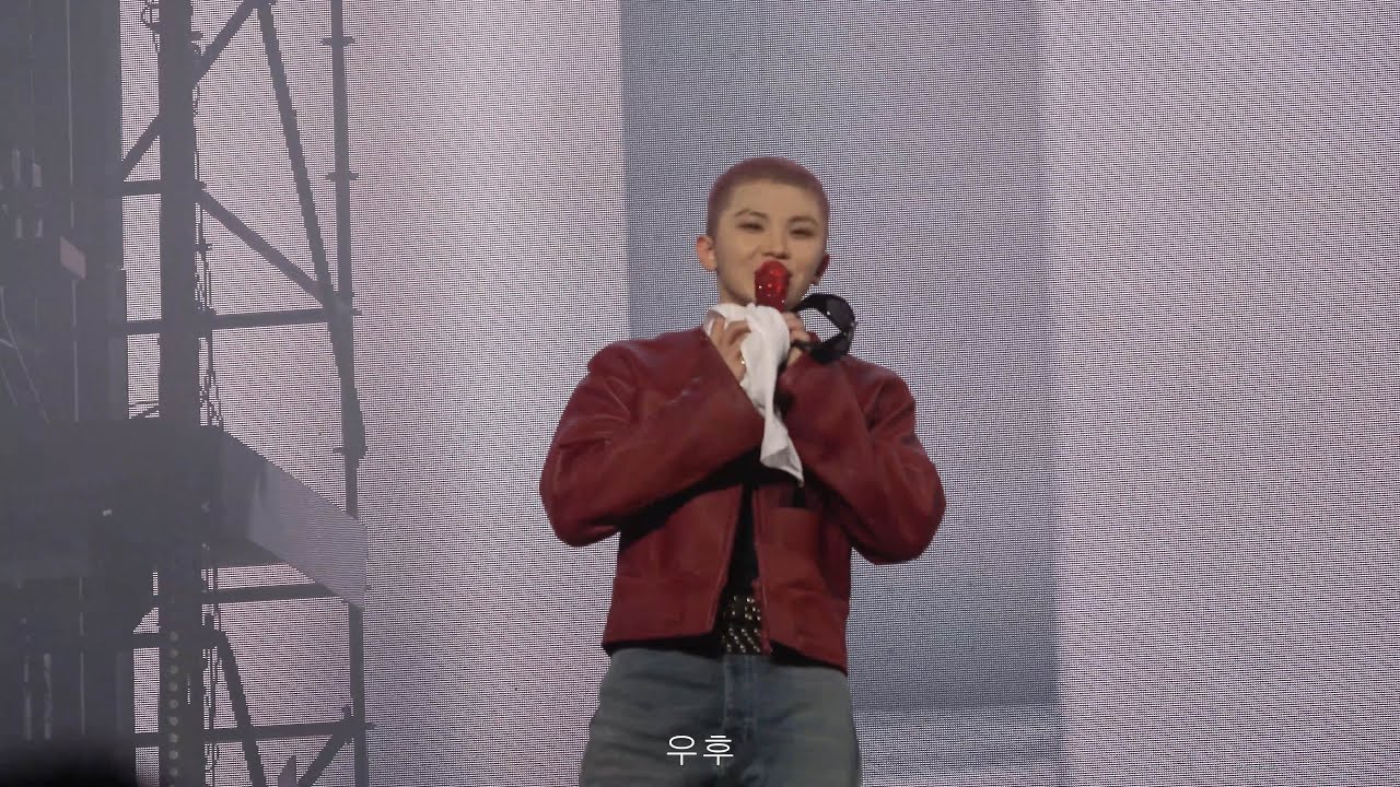 DAY1 250719 호우 팬콘 워닝 부산  HOSHI X WOOZI WARNING BUSAN ment 우지 멘트+운명 4k full