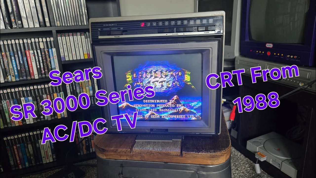 Sears - SR 3000 Series - AC/DC CRT - Model 580.40|5|65| ‐ Quick Overview