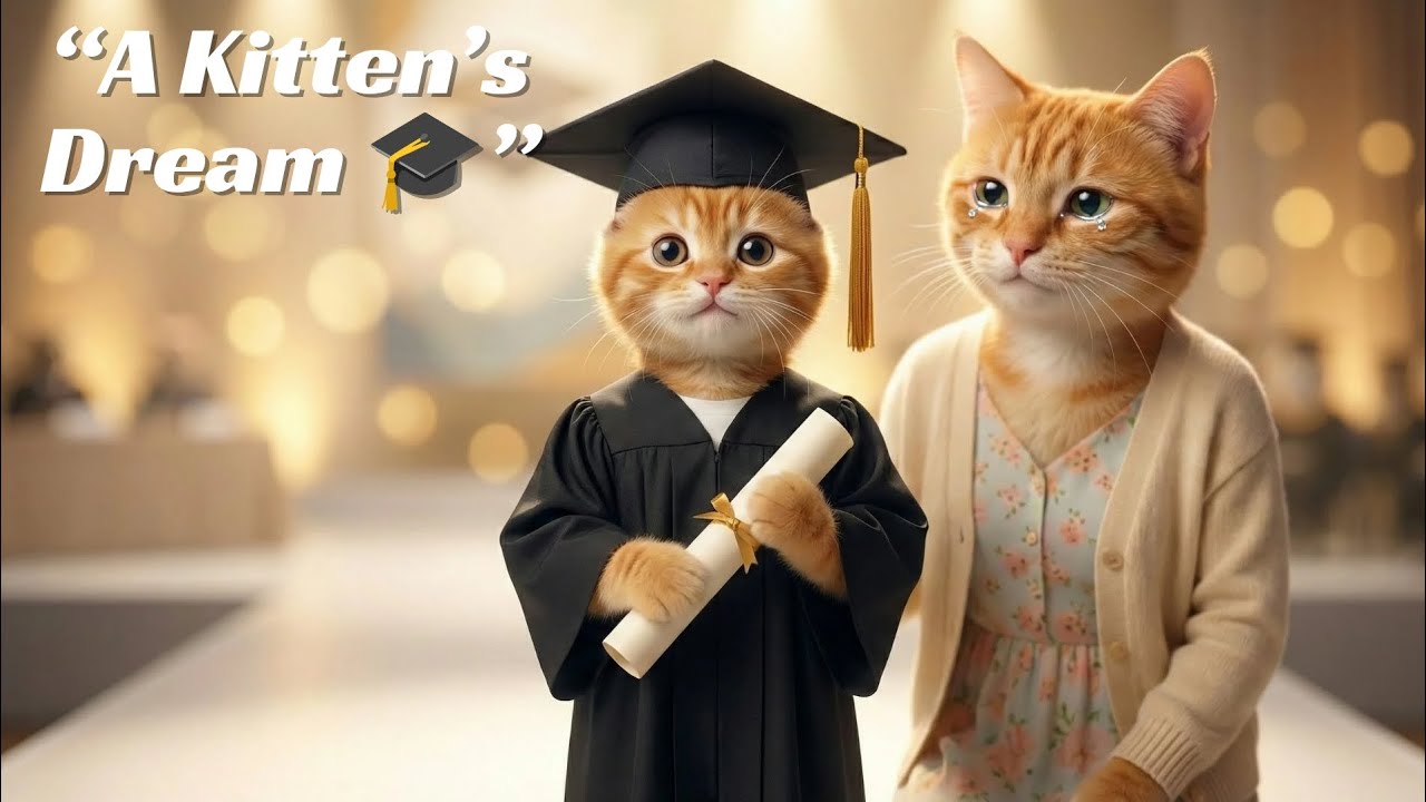 A Kitten’s Dream Begins 🐾 | Mama’s Quiet Support | PAWFECT TALES