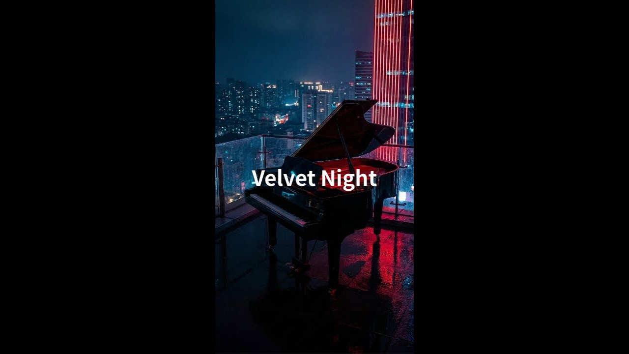 Velvet Night - 壊れそうな心を、静寂のジャズが包み込む夜。#sunoai #dtm #ai音楽