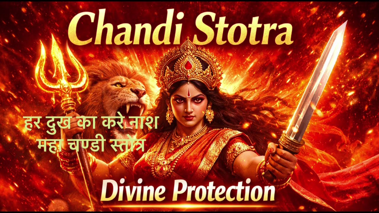🌺 चंडी देवी स्तोत्र | Protection, Power & Spiritual Healing
