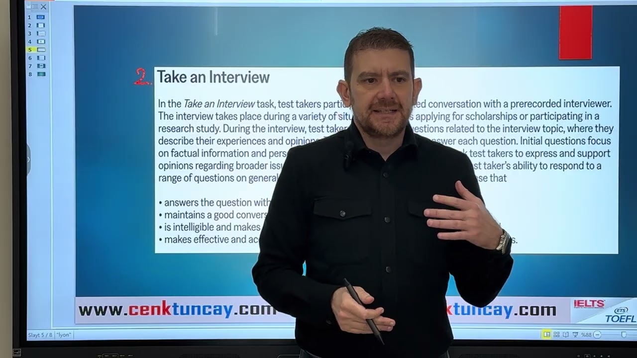 YENI TOEFL 2026 SPEAKING