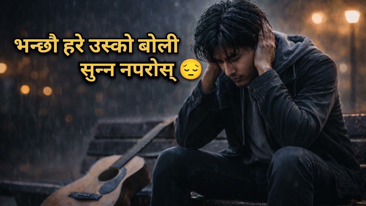 भन्छौ हरे उस्को बोली सुन्न नपरोस् 💔 नेपालि अाधुनिक गित sad 😢 music 