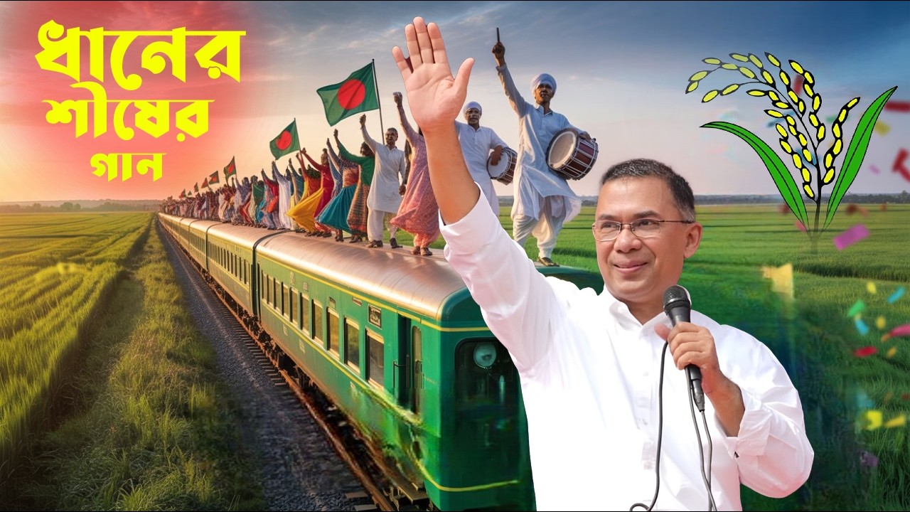 লুঙ্গি ডান্স স্টাইল 🌾 ধানের শীষের গান | Tarique Rahman | BNP Viral new Song 2026