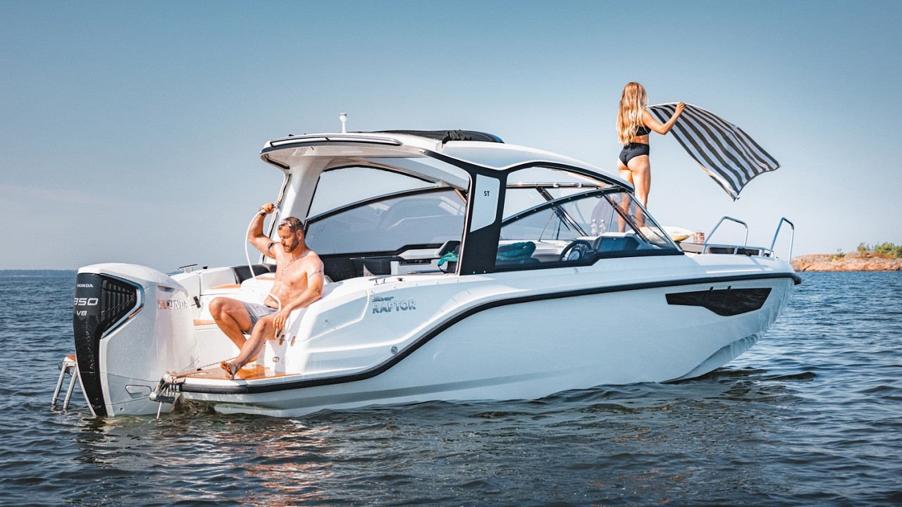 Silver Raptor ST – Daycruiser 🛥️ Summer