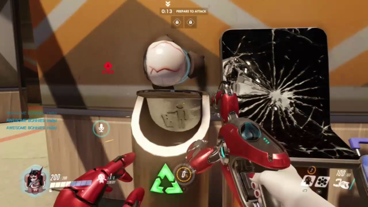 Playing New Overwatch Brawl