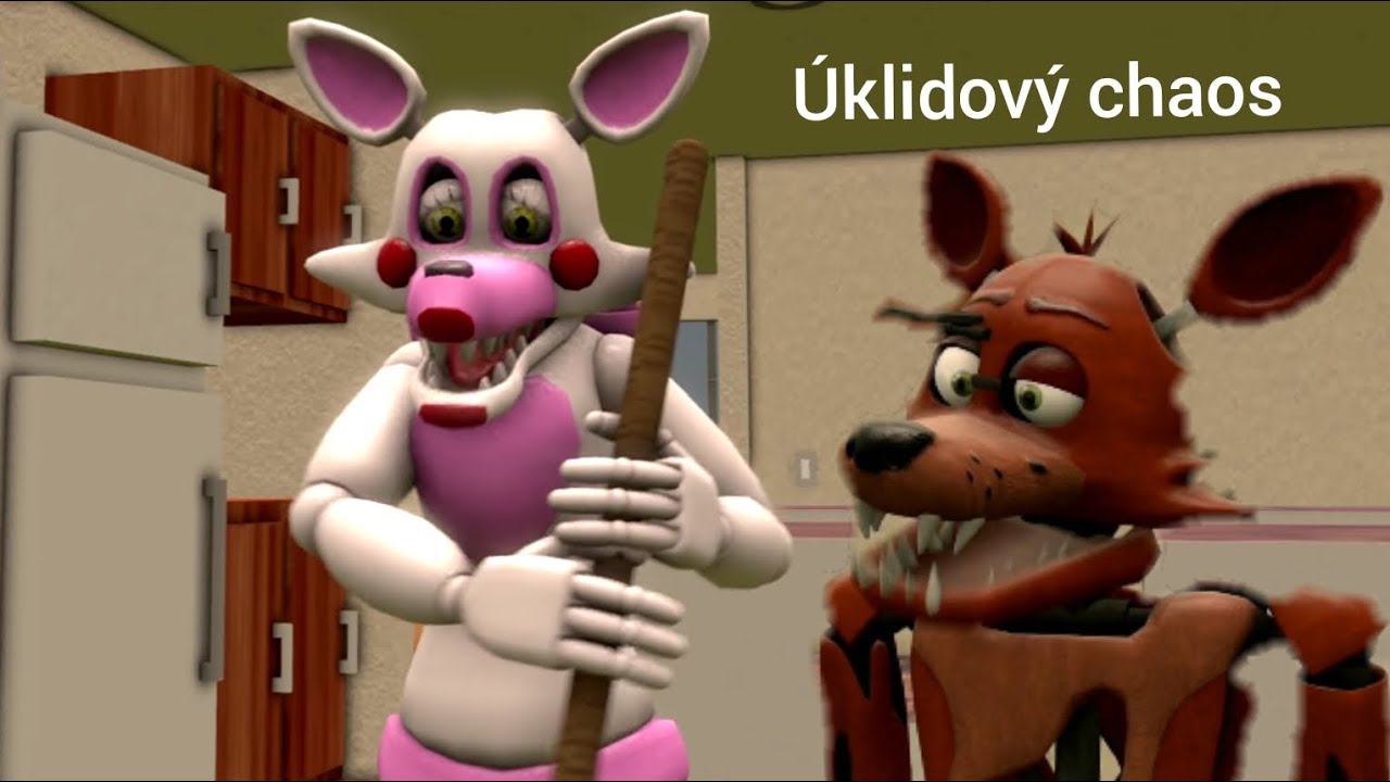 (SFM FNAF) Foxyho rodinka: Úklidový chaos
