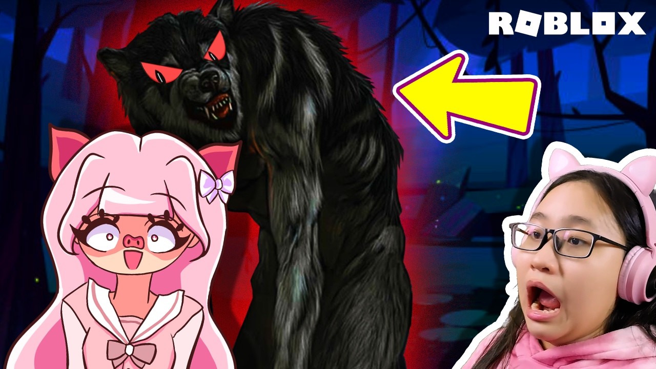 Don't Get EATEN by the WOLF! | Roblox | 3 Little Pigs Horror (old video lol)