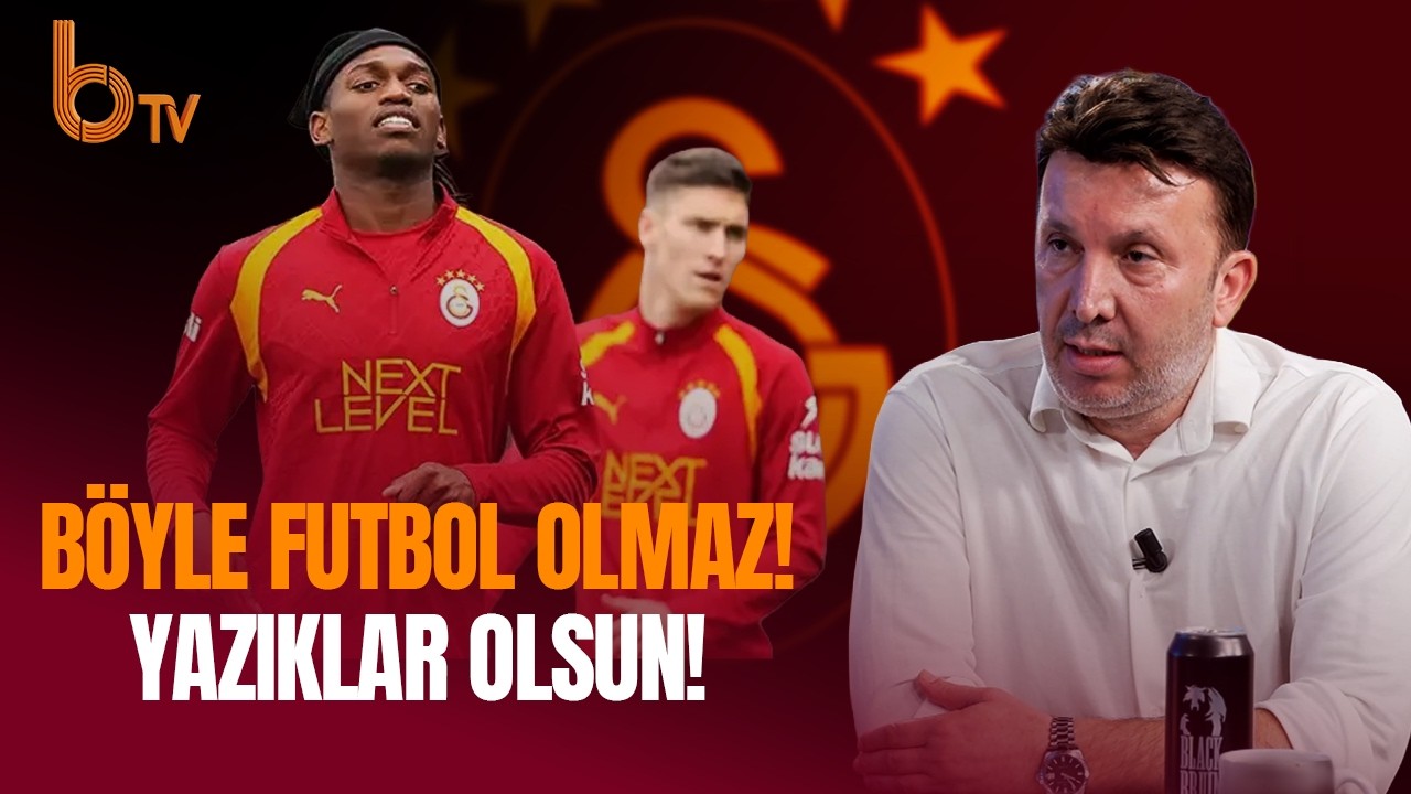 Galatasaray 3 Puandan &Ccedil;ok Daha Fazlasını Kaybetti! B&ouml;yle Bir Futbol Olamaz!