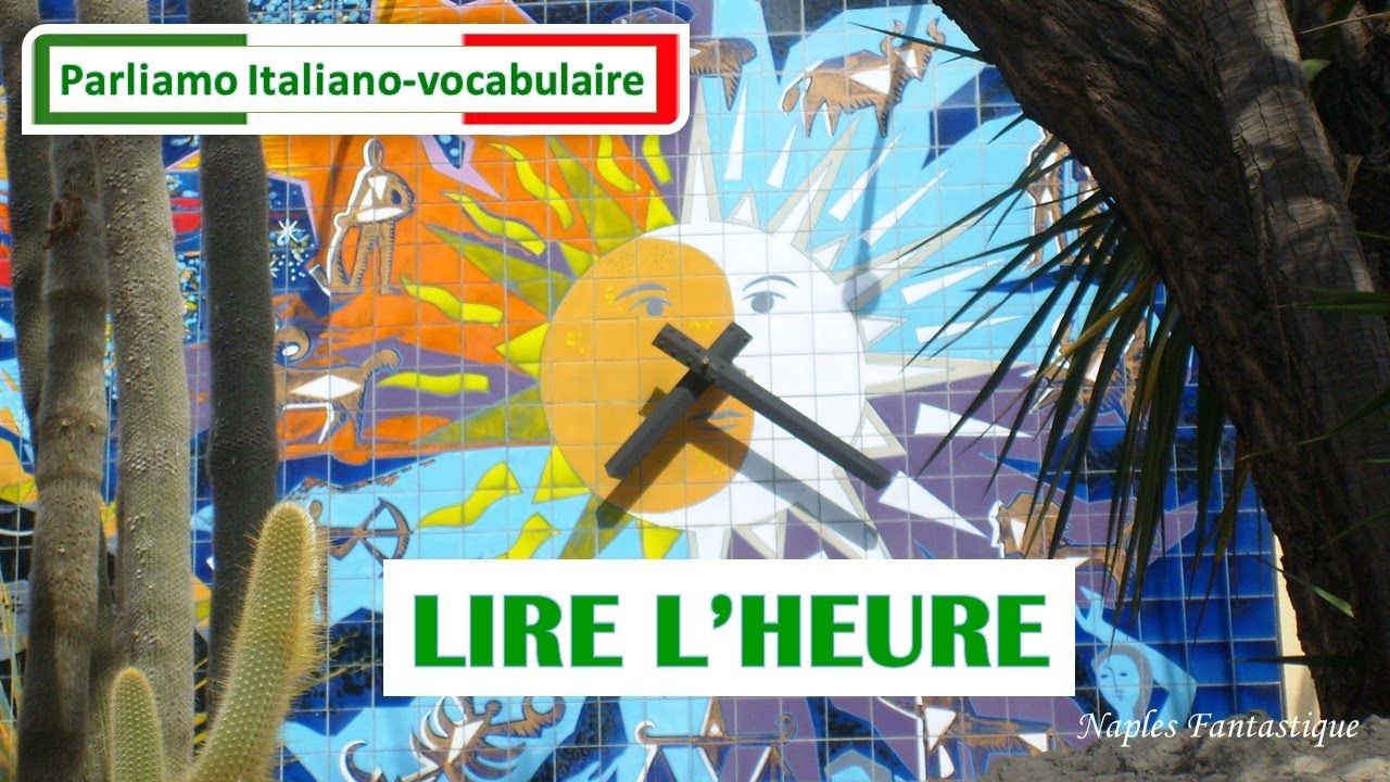 Lire l'heure en Italien🇮🇹 Leggere l'ora⏰ Cambio dell'ora