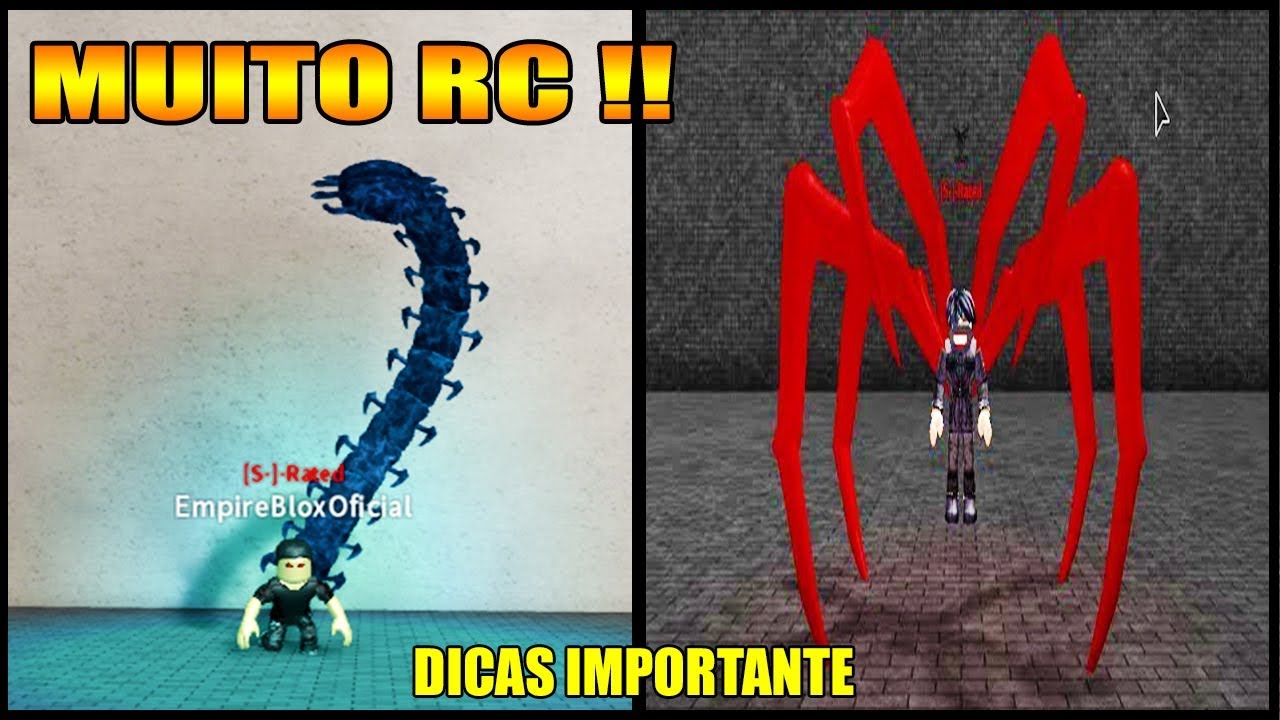 COMO GANHAR MUITO RC E TER SUA KAGUNE NA MELHOR FORMA NO RO-GHOUL!! -ROBLOX-