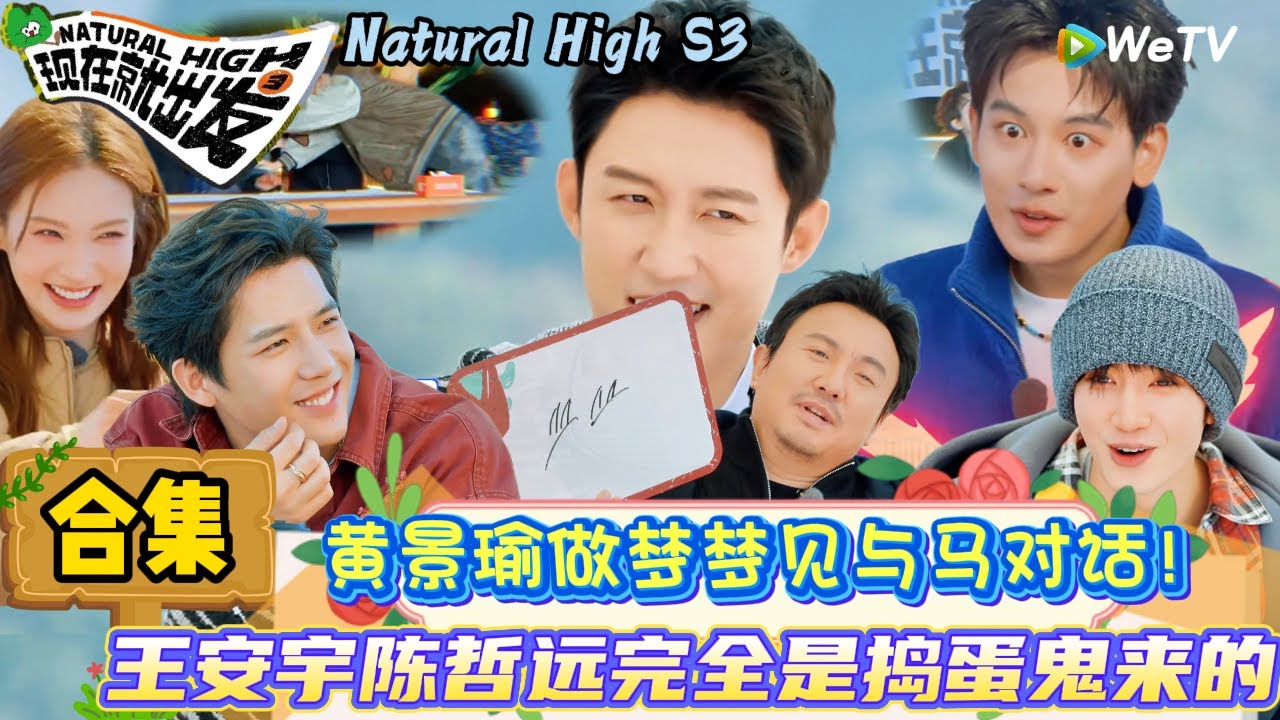 【现在就出发 第3季】EP9游戏特辑：太抽象了！黄景瑜梦见与马对话，王安宇靠直觉猜人翻车！| Natural High S3#现在就出发3#综艺#沈腾#范丞丞#王安宇#贾冰#黄景瑜#金晨
