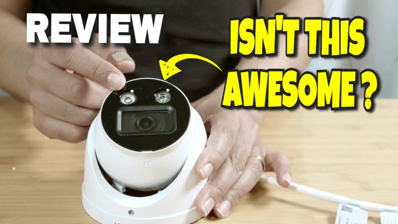 Amcrest UltraHD 4K (8MP) IP8M-DT3949EW-3AI IP Camera Review. Watch this video now..,