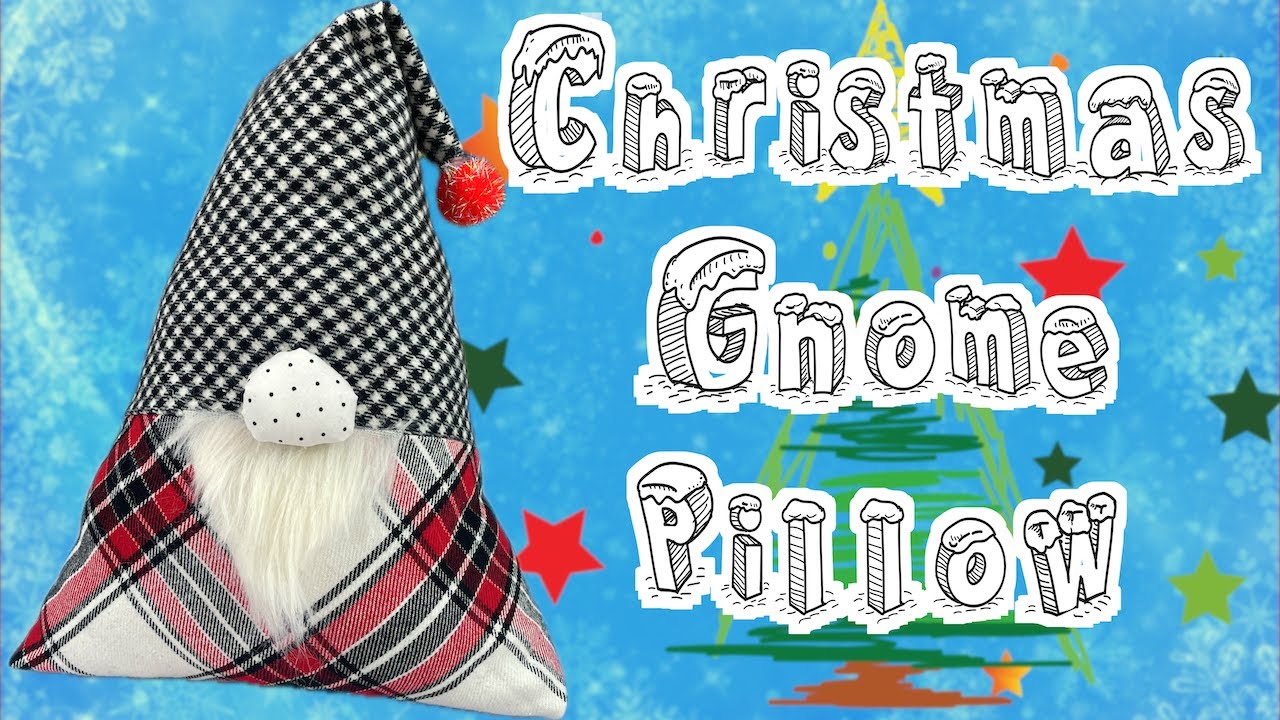 How to Make a Christmas Gnome Pillow | Easy Holiday DIY | The Sewing Room Channel