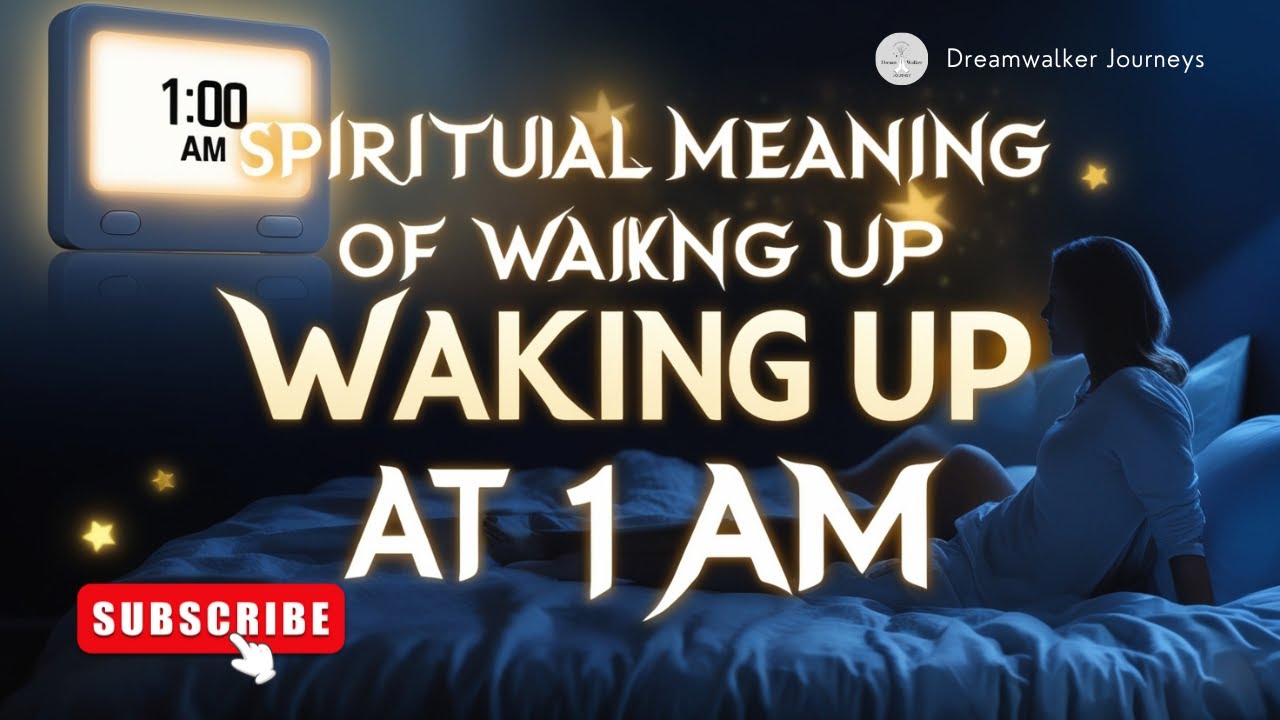 Spiritual Meaning of Waking Up at 1AM: A Divine Message?