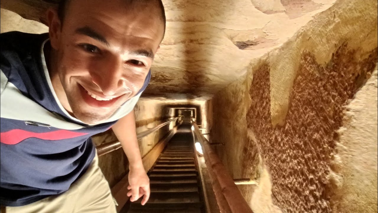 مغامره داخل هرم خوفو و غرفة الملك - An adventure inside the Pyramid of Khufu and the King's Chamber