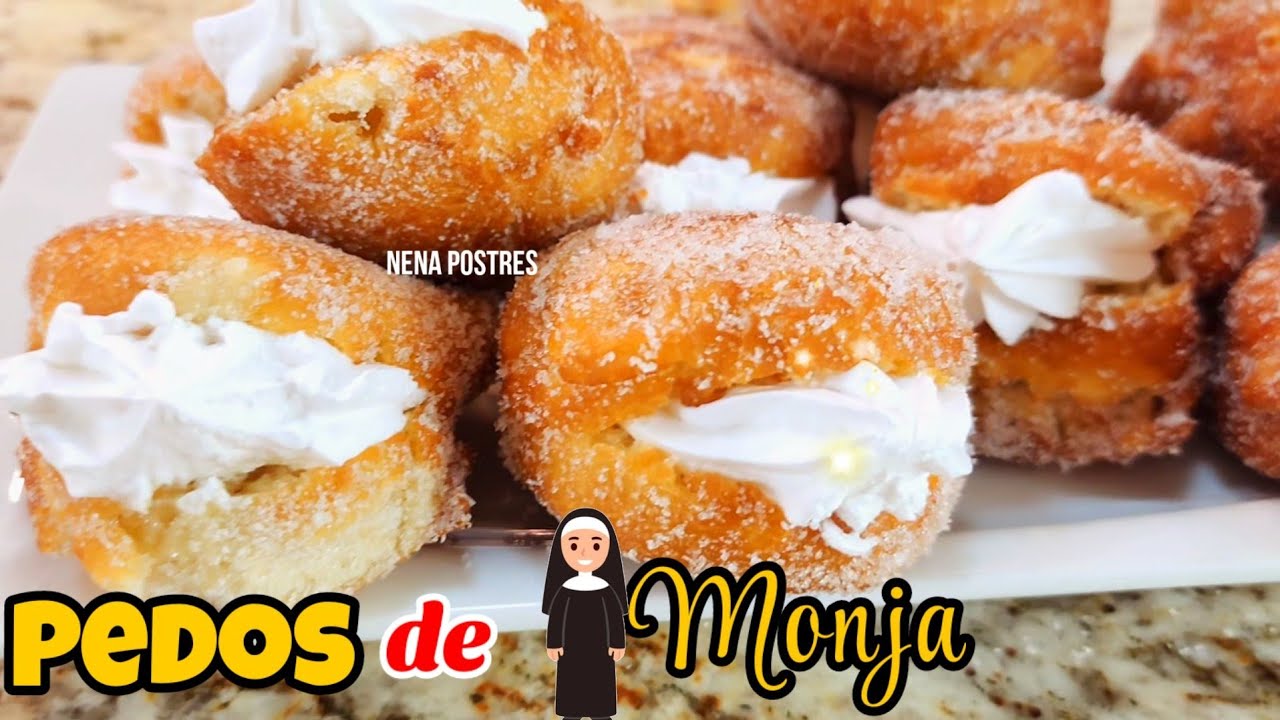 Suspiros o Pedos de Monja 😋🤤 Receta fácil y rapidisma