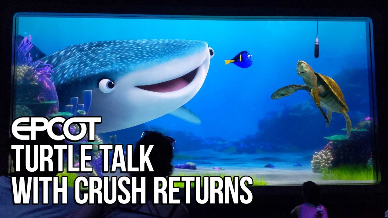 Turtle Talk with Crush Returns at EPCOT