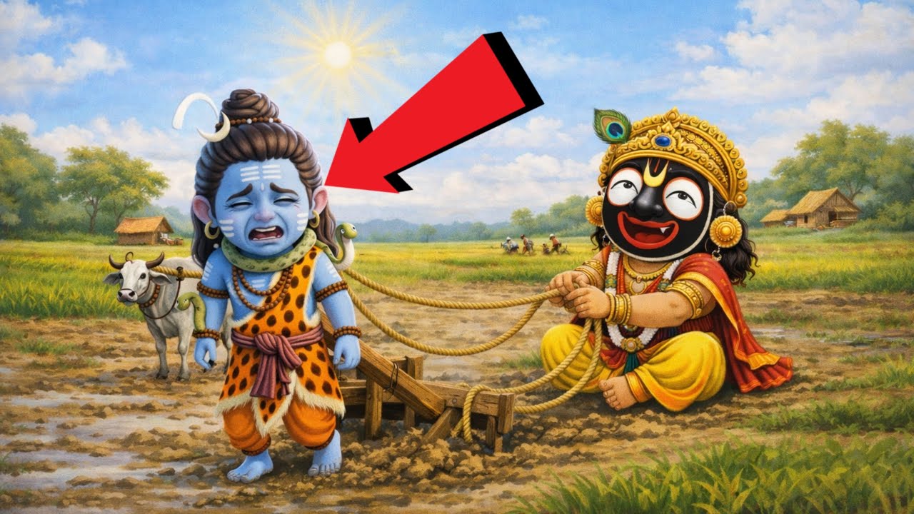 जगन्नाथ जी ने शिवजी से खेती क्यों करवाई? 😲 |Why Did Lord Jagannath Make Lord Shiva Do Farming?