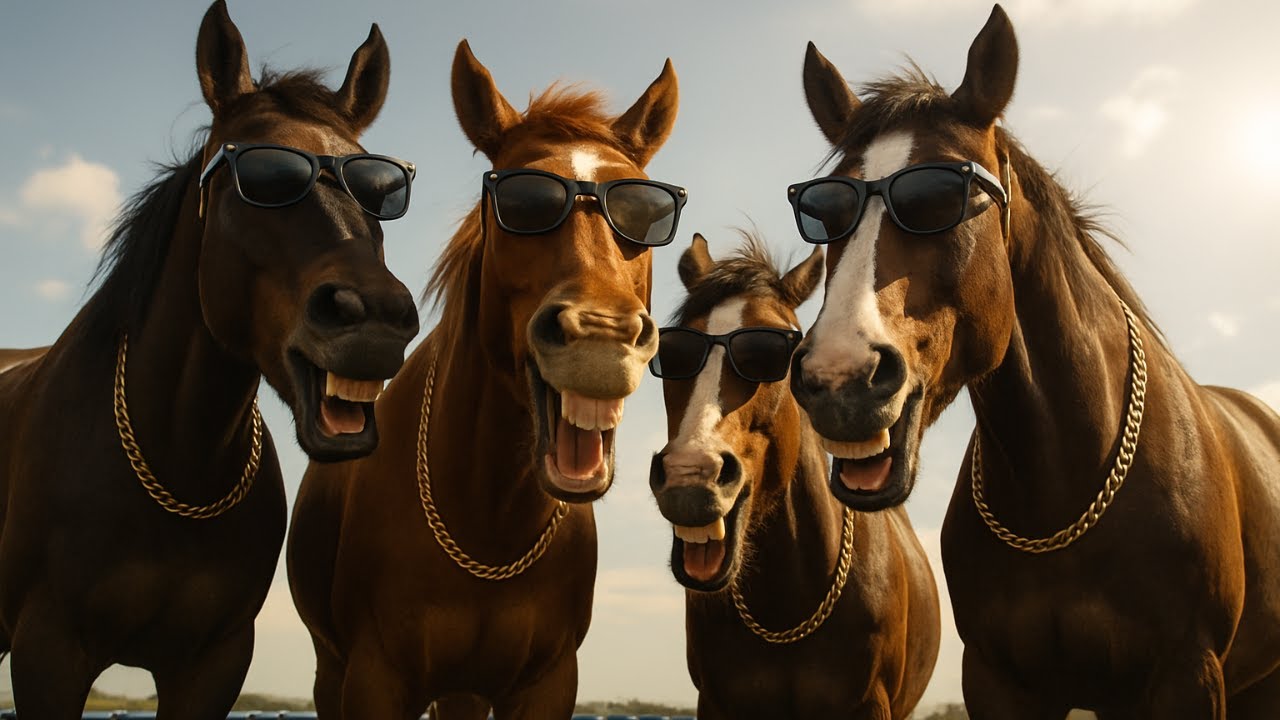 “Real Funny Horses 🐴 | 100% Real, 100% Hilarious!”