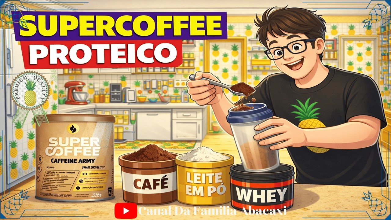 🍍 SUPERCOFFEE PROTEICO! Vida ensina de forma simples com um Thananã esperto! É O FIM DO CAFÉ CARO? ☕