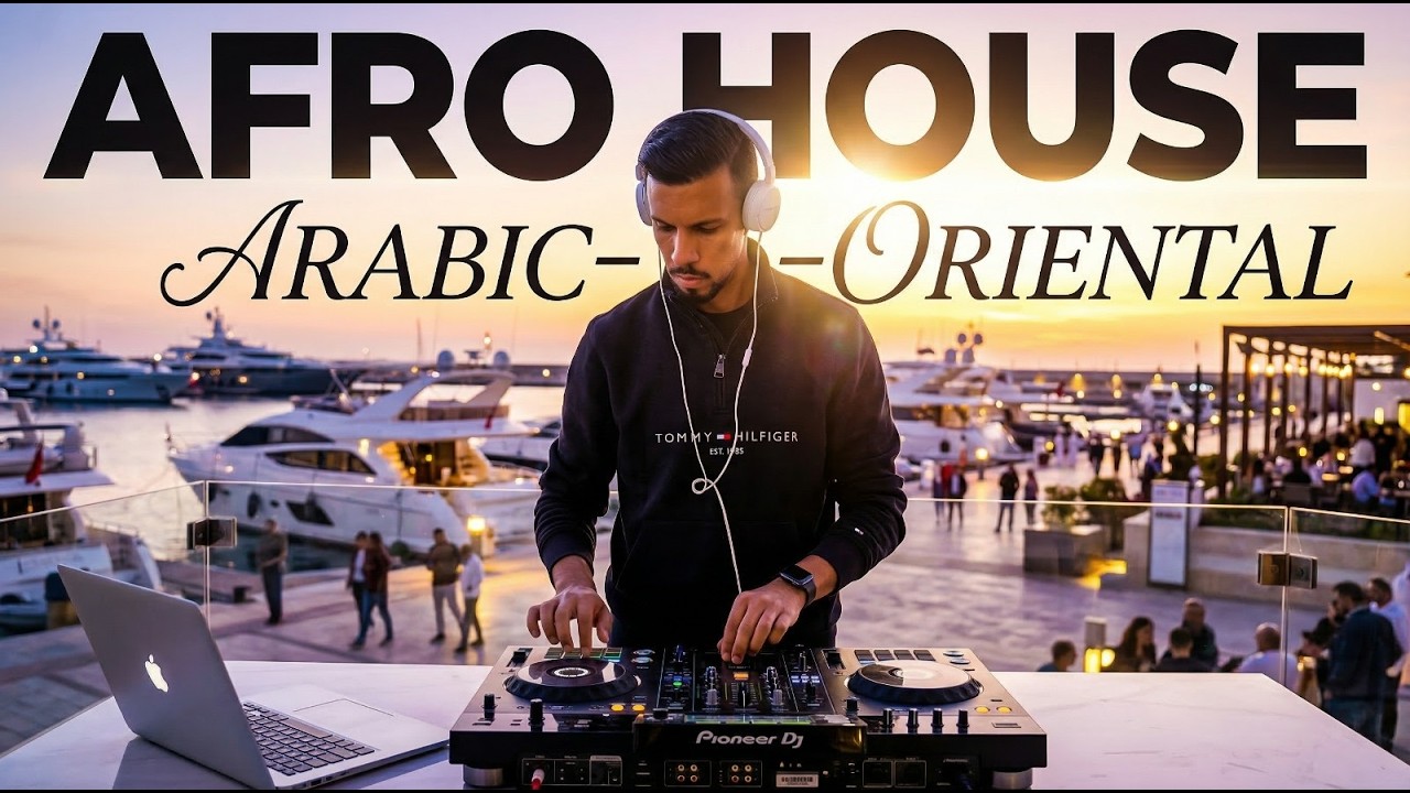 Balcony DJ Set with Ocean View | Chill Afro House Arabic & Oriental